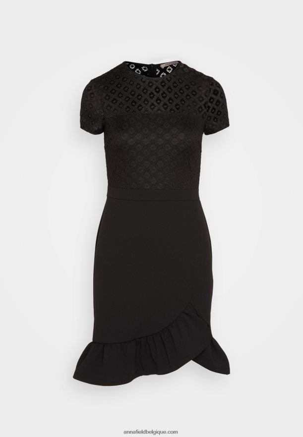 femmes robe de cocktail robe de soirée noir Anna FieldNHH26B60