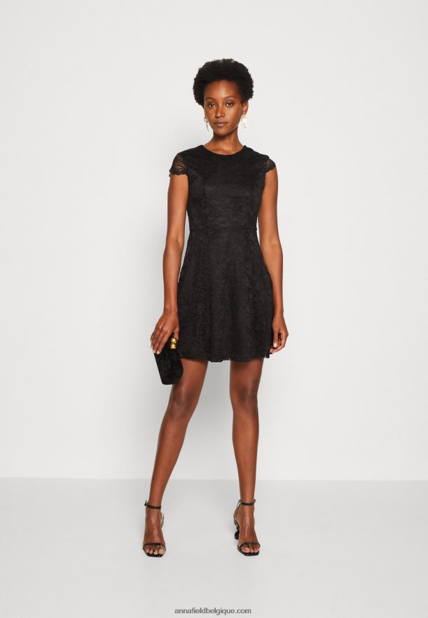 femmes robe de cocktail robe de soirée noir Anna FieldNHH26B64