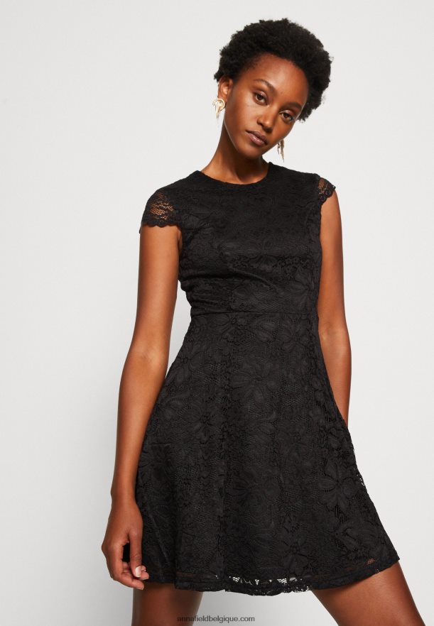 femmes robe de cocktail robe de soirée noir Anna FieldNHH26B64