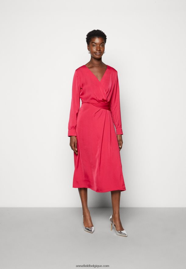 femmes robe de cocktail robe de soirée rouge Anna FieldNHH26B32