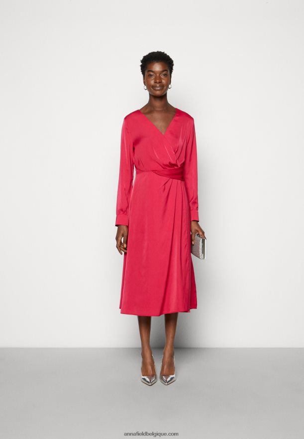 femmes robe de cocktail robe de soirée rouge Anna FieldNHH26B32