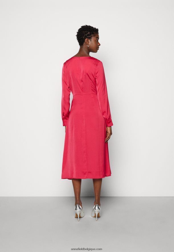 femmes robe de cocktail robe de soirée rouge Anna FieldNHH26B32