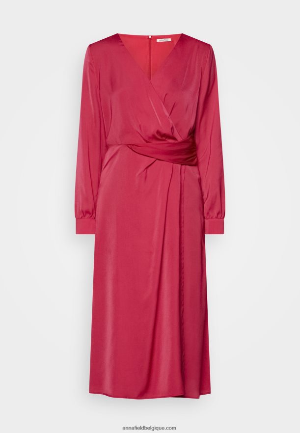 femmes robe de cocktail robe de soirée rouge Anna FieldNHH26B32