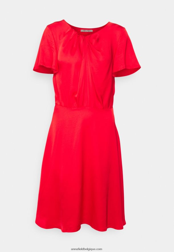 femmes robe de cocktail robe de soirée rouge Anna FieldNHH26B62
