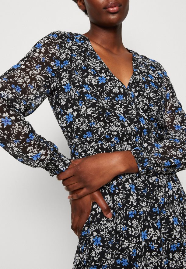 femmes robe de jour noir/multicolore Anna FieldNHH26B27