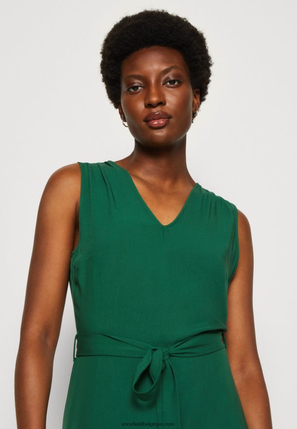 femmes robe de jour verte Anna FieldNHH26B22