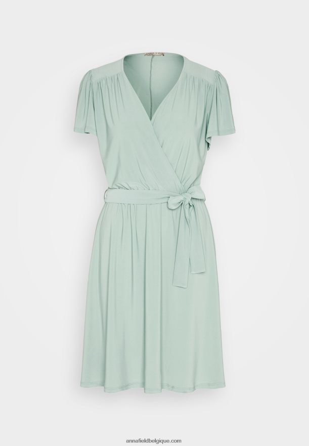 femmes robe de jour verte Anna FieldNHH26B6