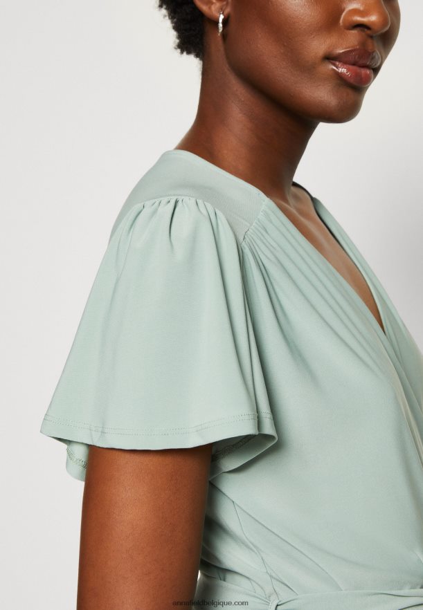 femmes robe de jour verte Anna FieldNHH26B6