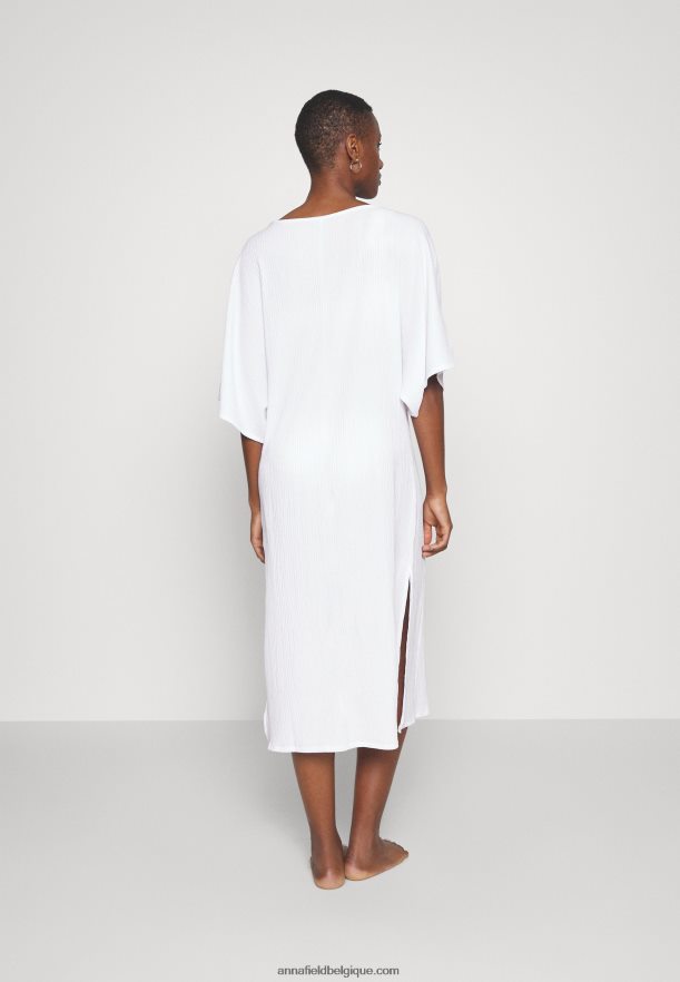 femmes robe de plage v devant robe maxi weiss Anna FieldNHH26B222