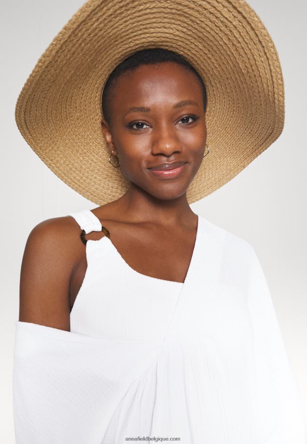 femmes robe de plage v devant robe maxi weiss Anna FieldNHH26B222