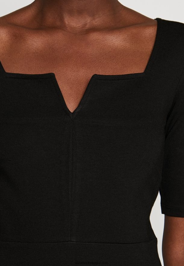 femmes robe droite noire Anna FieldNHH26B100
