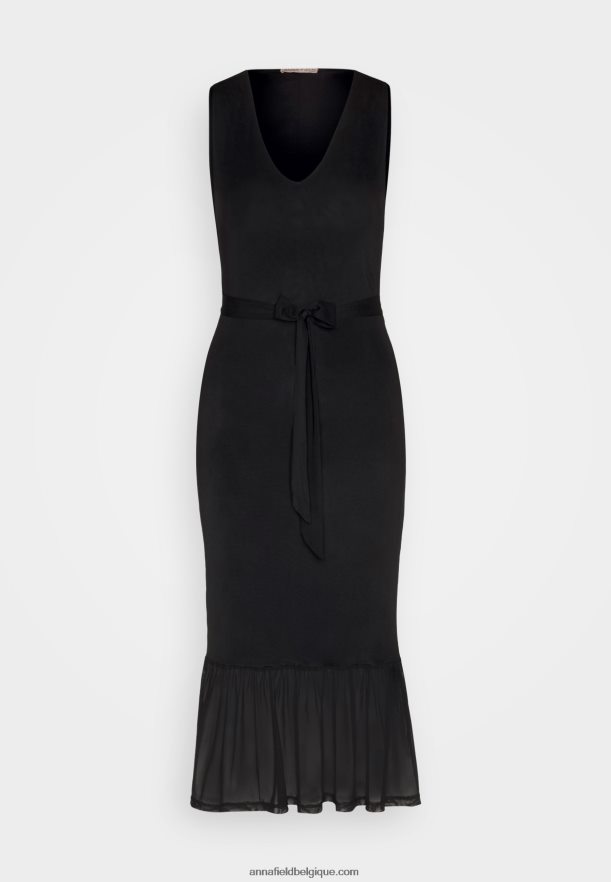femmes robe droite noire Anna FieldNHH26B208