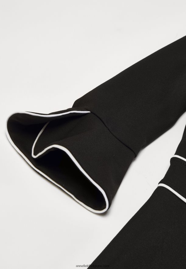 femmes robe droite noire Anna FieldNHH26B218