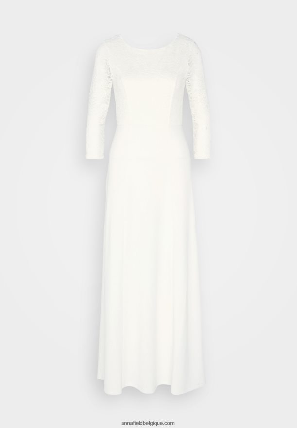 femmes robe en jersey blanc Anna FieldNHH26B75