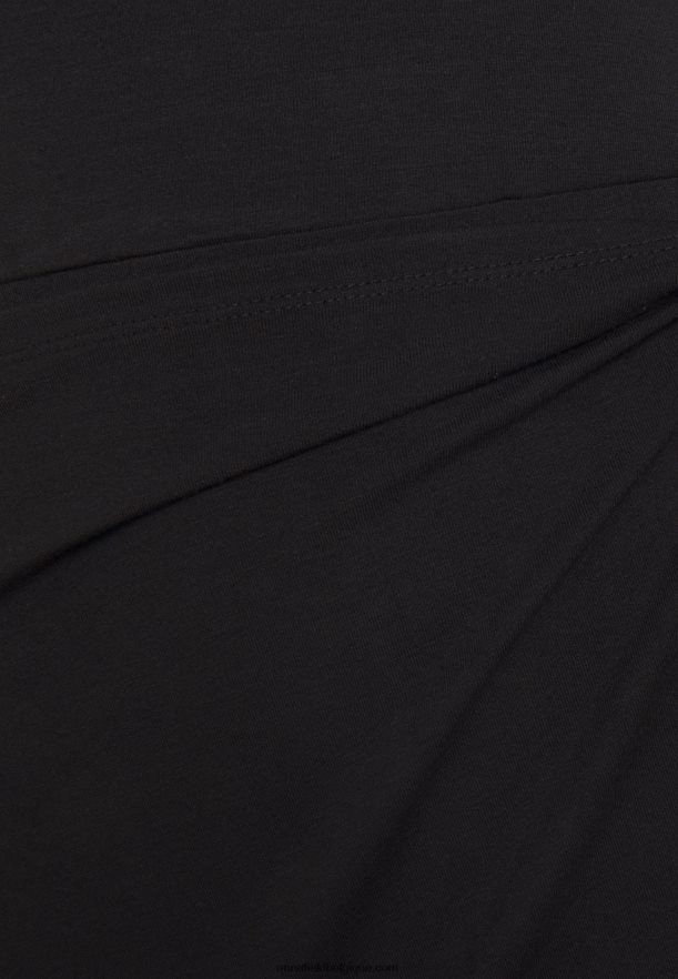 femmes robe en jersey noir Anna FieldNHH26B109