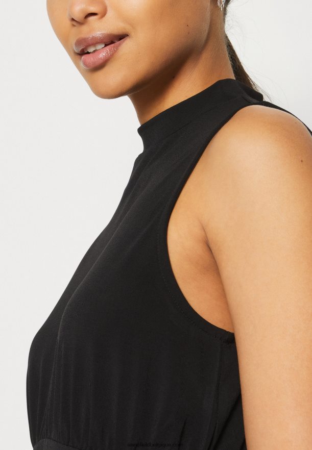 femmes robe en jersey noir Anna FieldNHH26B167