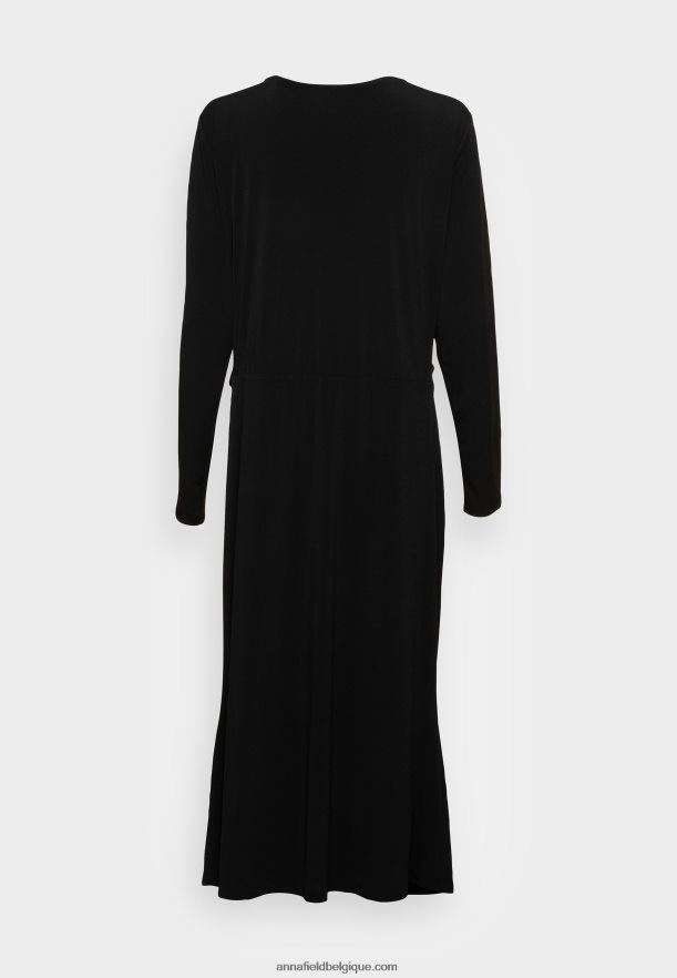 femmes robe en jersey noir Anna FieldNHH26B67