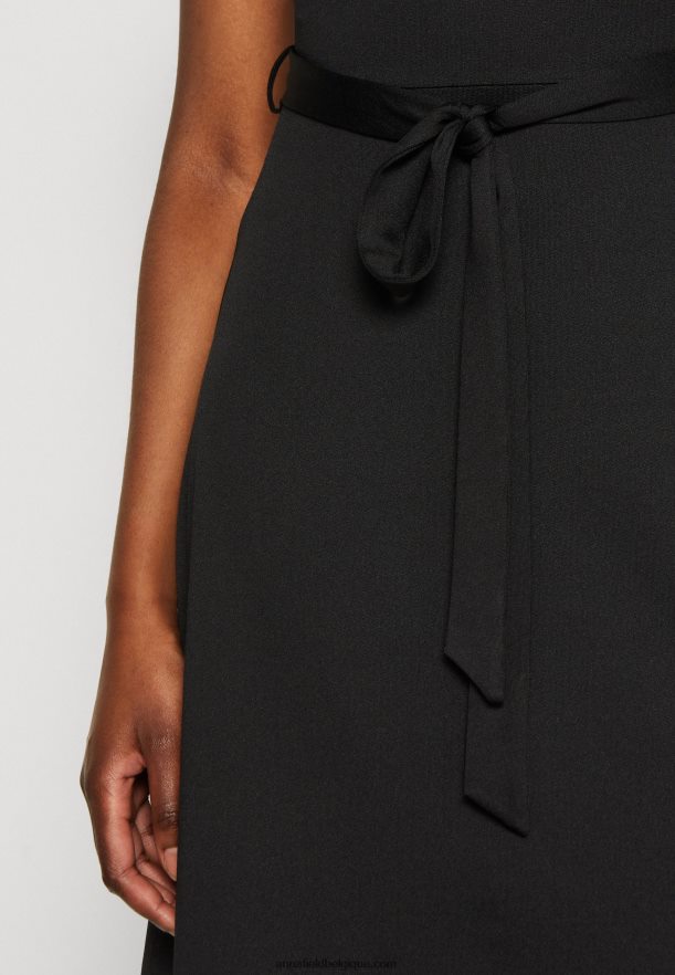 femmes robe en jersey noir/blanc Anna FieldNHH26B115