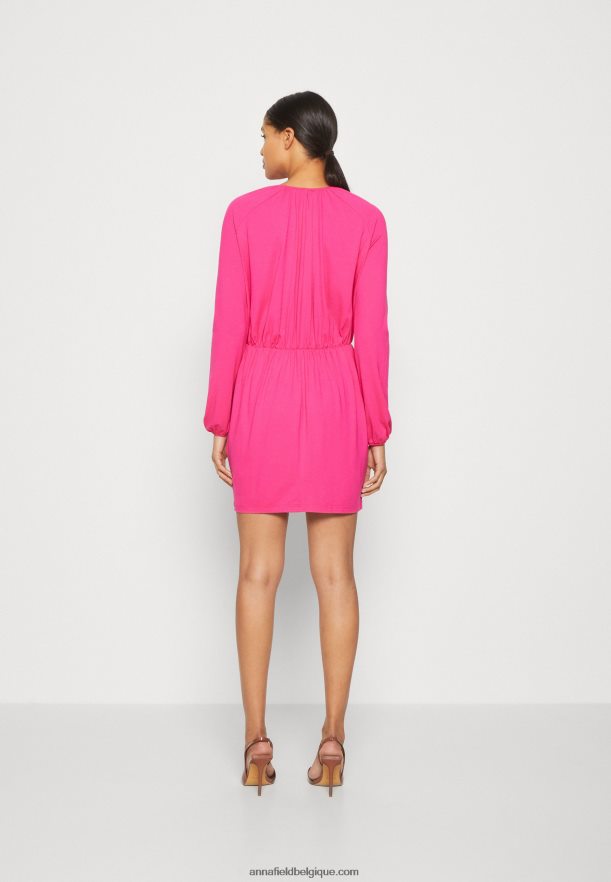 femmes robe en jersey rose Anna FieldNHH26B187