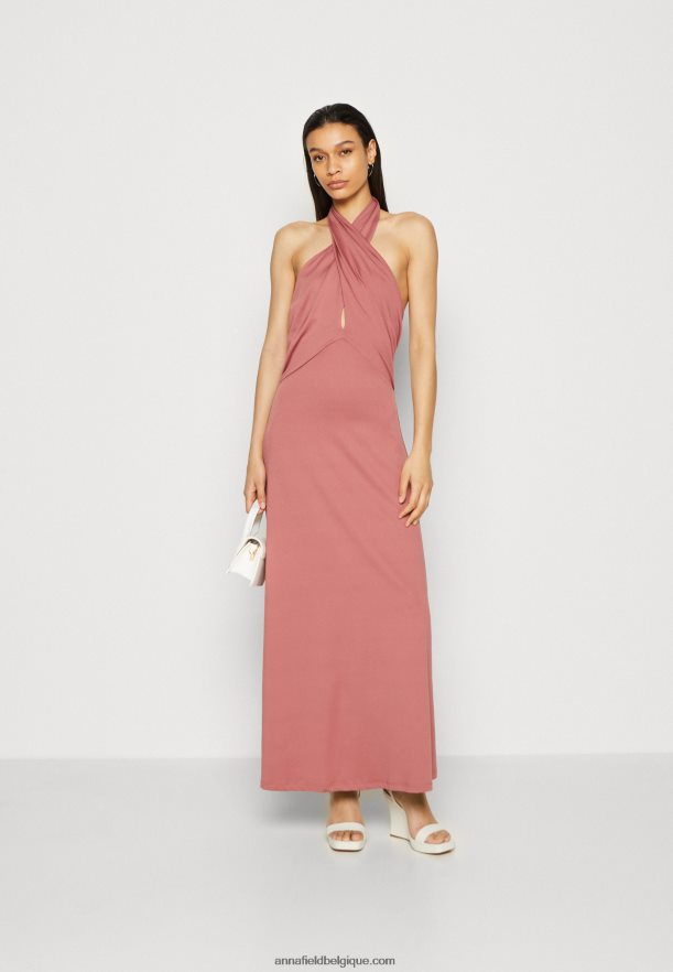 femmes robe en jersey rose Anna FieldNHH26B79