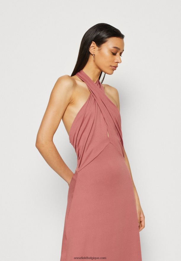 femmes robe en jersey rose Anna FieldNHH26B79