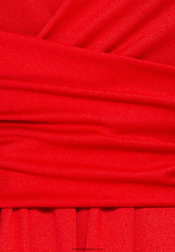 femmes robe en jersey rouge Anna FieldNHH26B146