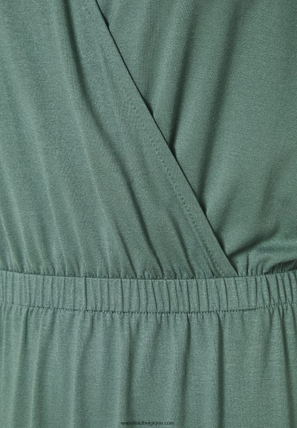 femmes robe en jersey vert Anna FieldNHH26B121