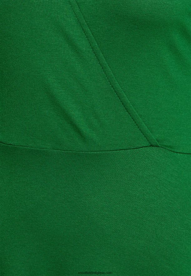 femmes robe en jersey vert foncé Anna FieldNHH26B116