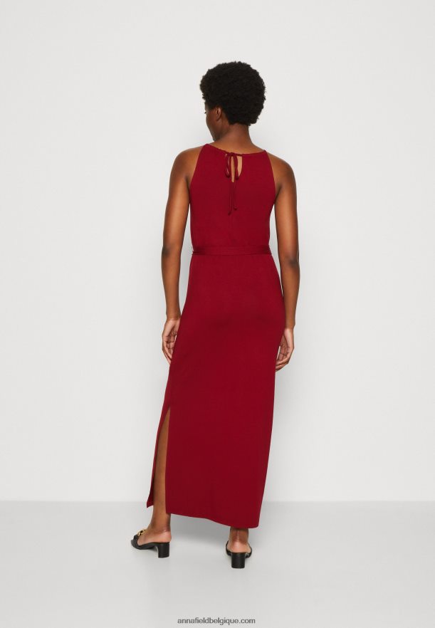 femmes robe longue rouge foncé Anna FieldNHH26B125