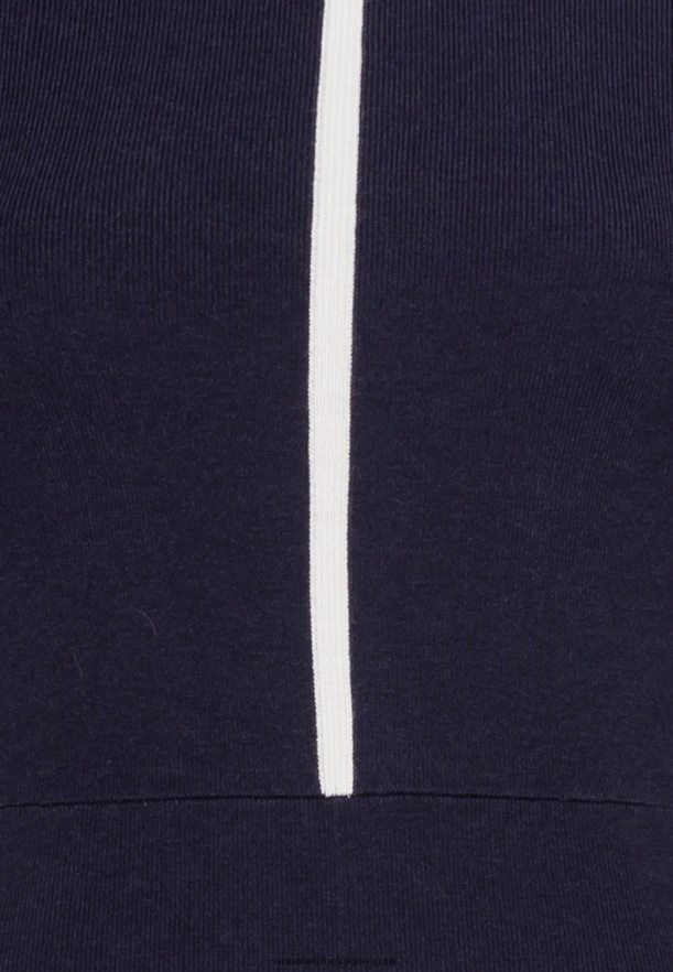 femmes robe pull bleu foncé Anna FieldNHH26B225