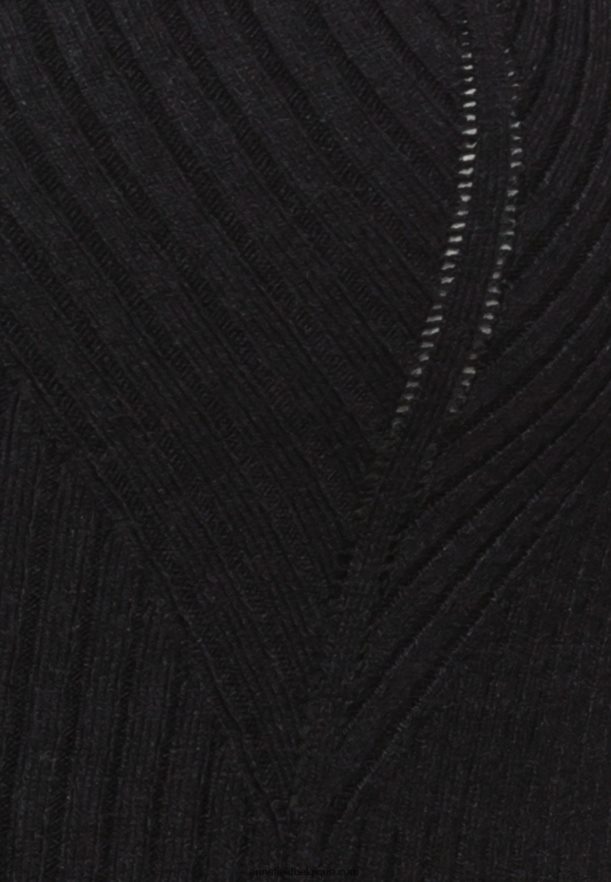 femmes robe pull noire Anna FieldNHH26B199