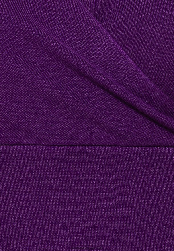 femmes robe pull violet Anna FieldNHH26B228