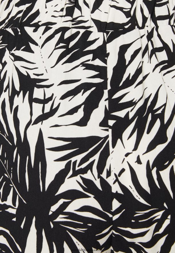 femmes short noir/blanc cassé Anna FieldNHH26B860