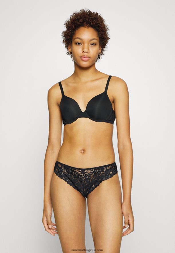 femmes 3pp slip vert noir Anna FieldNHH26B960