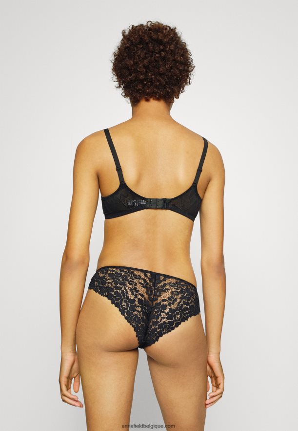 femmes 3pp slip vert noir Anna FieldNHH26B960