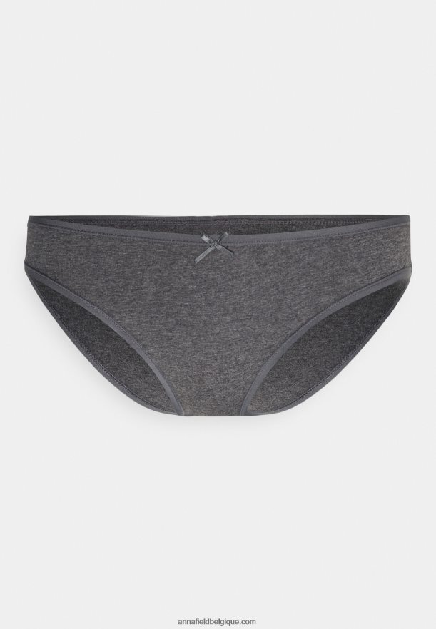 femmes Lot de 10 slips shannon gris Anna FieldNHH26B999