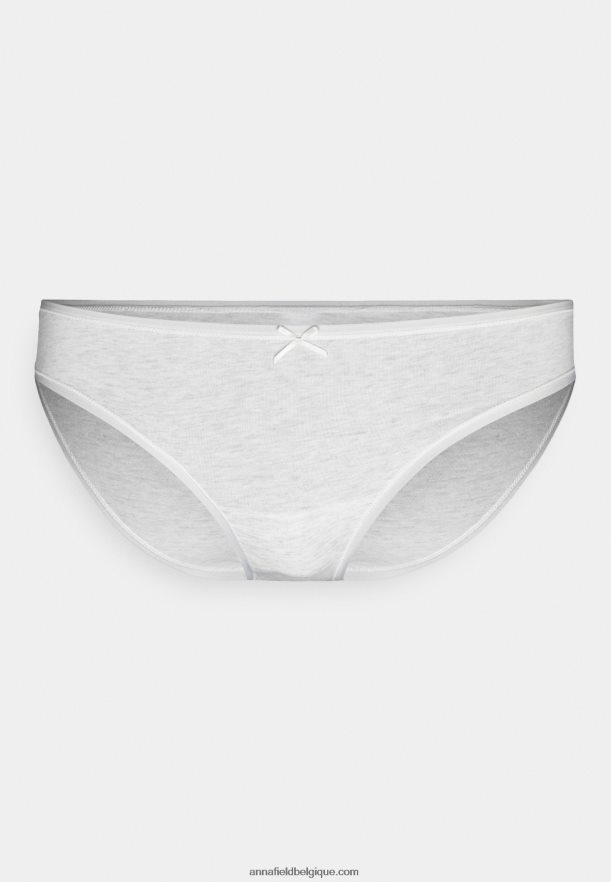 femmes Lot de 10 slips shannon gris Anna FieldNHH26B999