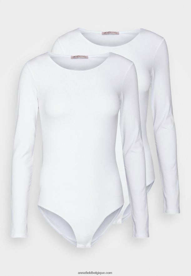 femmes Lot de 2 corps blanc Anna FieldNHH26B1026