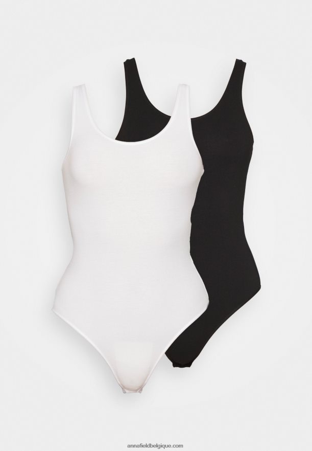 femmes Lot de 2 corps noir/blanc Anna FieldNHH26B1028