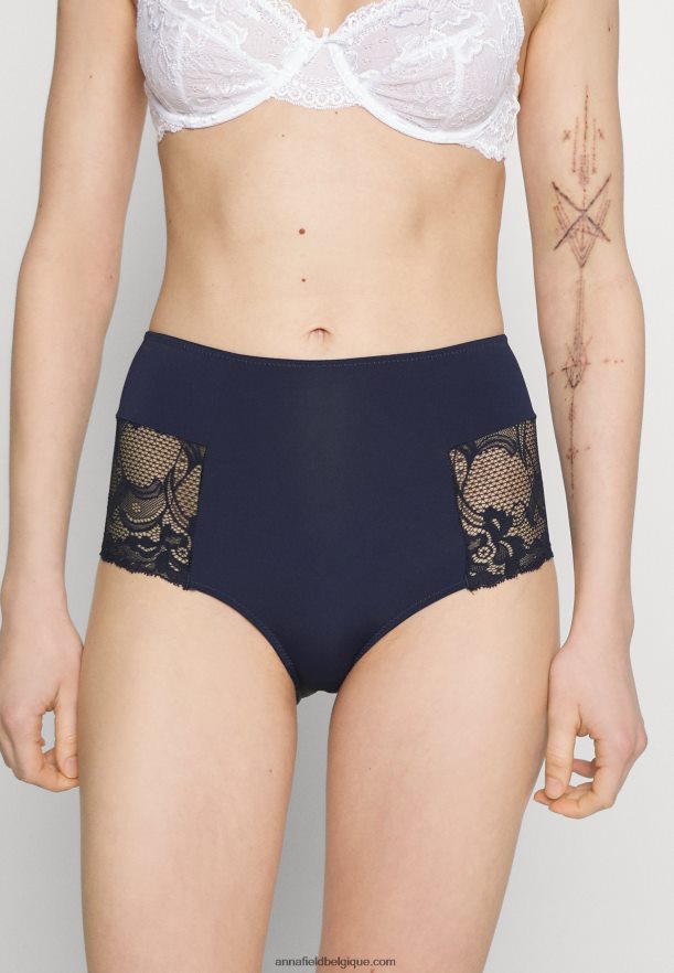 femmes Lot de 2 slips bleu foncé/blanc Anna FieldNHH26B1002