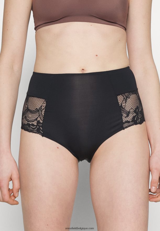 femmes Lot de 2 slips noir/nude Anna FieldNHH26B987