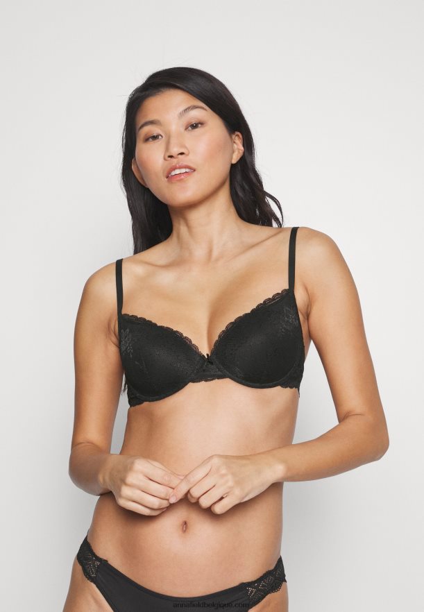 femmes Lot de 2 soutiens-gorge à armatures noir/nude Anna FieldNHH26B948