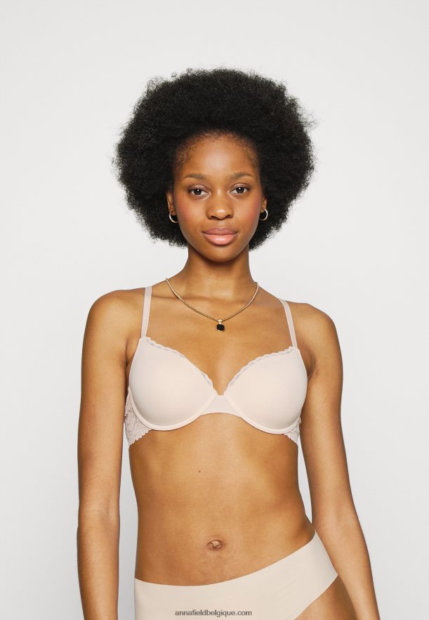femmes Lot de 2 soutiens-gorge à armatures rose/beige Anna FieldNHH26B923