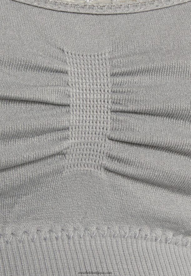 femmes Lot de 2 soutiens-gorge de maternité sans couture bustier gris/noir Anna FieldNHH26B952