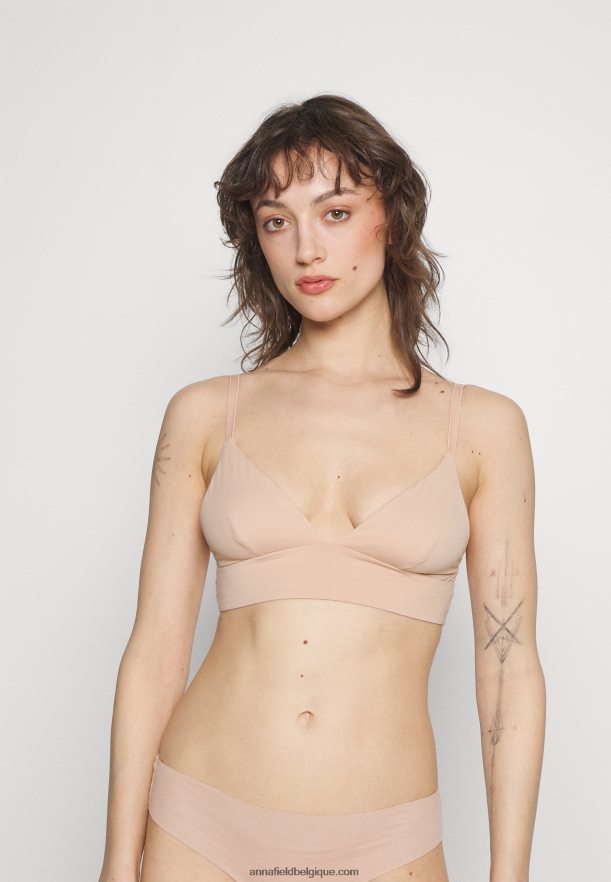 femmes Lot de 3 bustiers gris/blanc/nude Anna FieldNHH26B938