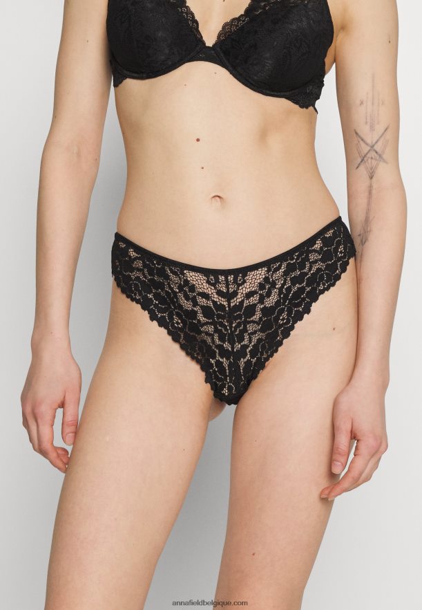 femmes Lot de 3 slips orange/noir Anna FieldNHH26B996