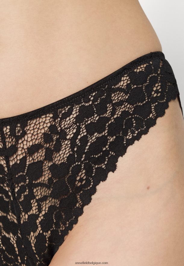 femmes Lot de 3 slips orange/noir Anna FieldNHH26B996