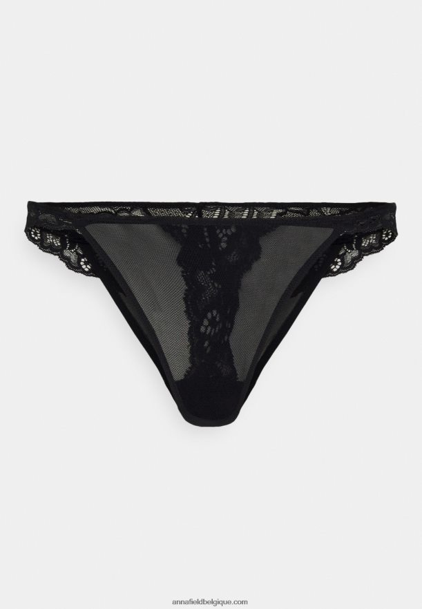 femmes Lot de 5 string nude/noir Anna FieldNHH26B1007