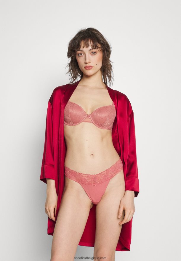 femmes Lot de 5 strings rose/noir Anna FieldNHH26B980