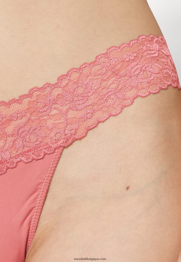 femmes Lot de 5 strings rose/noir Anna FieldNHH26B980